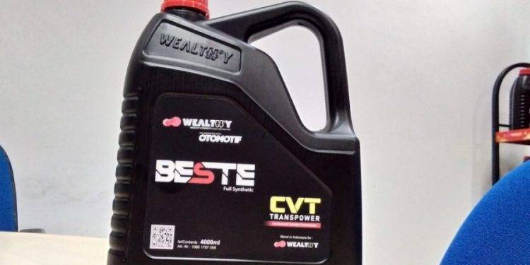 Oli Wealthy Beste Full Synthetic CVT Jaga Transmisi Mobil Matik Tetap Prima
