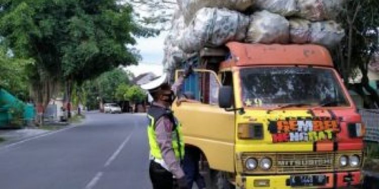 Operasi Patuh Digelar, Satlantas Grobogan Tindak Tegas Truk ODOL