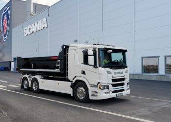 Pertama di Asia, 15 Unit Truk Listrik Scania L230 Siap Beroperasi di Singapura