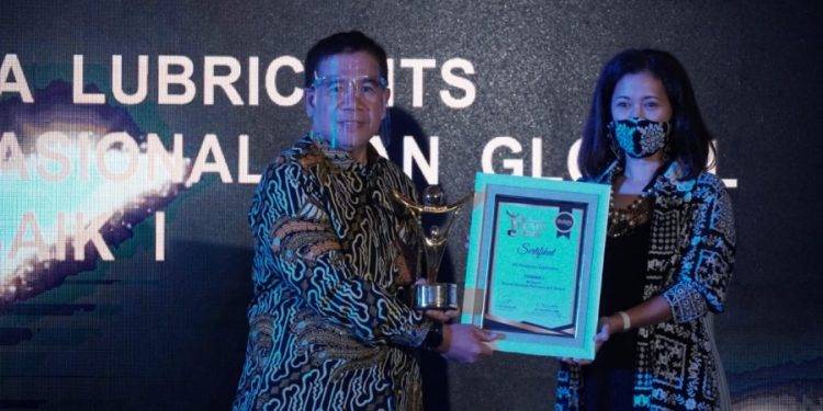 Pertamina Lubricants Raih Penghagaan di Ajang Anugerah BUMN Award 2020