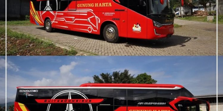 PO Gunung Harta Punya 2 Bus Suites Combi Baru, Pakai Bodi Dari Laksana ...