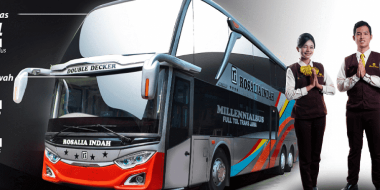 PO Rosalia Indah Layani Rute Blitar-Ciputat Pakai Armada Double Decker