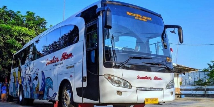 PO Sumber Alam Sediakan Armadanya dari Yogya ke Pameran Bus World Southeast Asia 2022