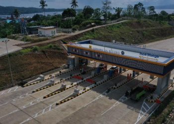 Presiden Jokowi Resmikan Jalan Tol Manado-Bitung Seksi Danowudu-Bitung