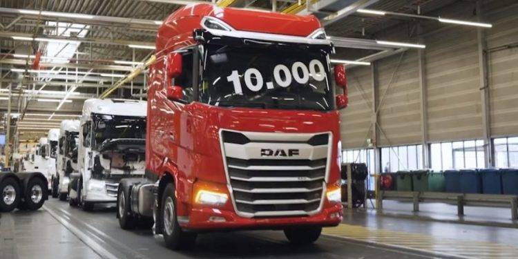 Produksi Generasi Baru Truk DAF Tembus 10.000 Unit