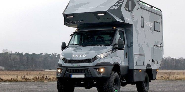 Produsen Motorhome Eropa, Sulap Iveco Daily 4×4 Layaknya Jet Tempur