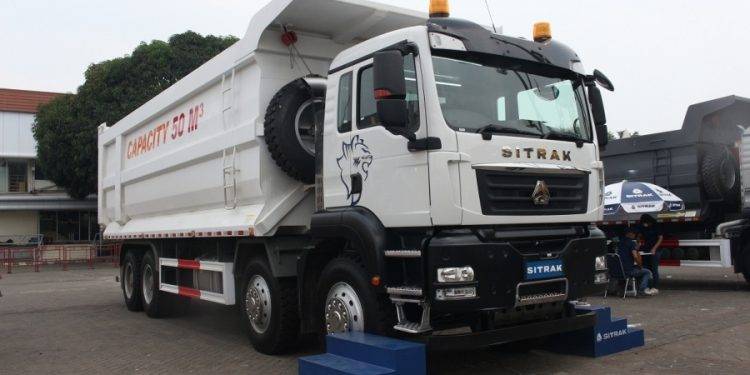 Profil Sitrak C7H 50.430 8×4 BB Tipper, Truk China Berteknologi Jerman