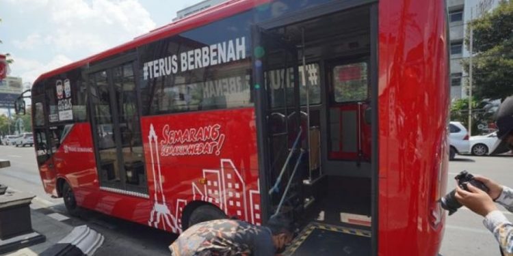Ramah Disabilitas, Trans Semarang Gunakan Bus Low Entry