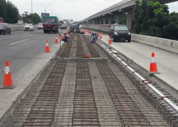 Ruas Tol Jagorawi Dibenahi, Pengguna Jalan Wajib Patuhi Rambu