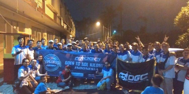 Sambut Harlah Ke-5, Datsun Go Comunity Indonesia Jelajah KM Nol Sabang