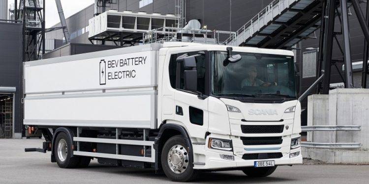 Scania Pasok 5 Truk Listrik, Dukung Pembangunan Charging Station Terbesar di Swedia