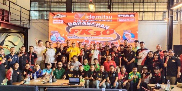 Sebanyak 30 Klub dan Komunitas Otomotif Hadiri Saresehan FK3O Banten di Cilandak Jakarta Selatan