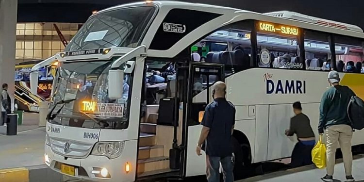Selama Libur Nataru, Damri Layani 401.664 Penumpang