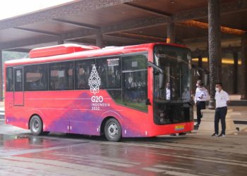 Setelah Menjadi Kendaraan Resmi KTT G20, E-Inobus PT INKA Laris Dijadikan Shuttle