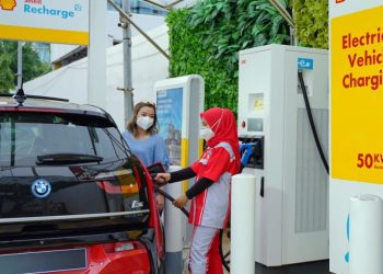 Shell Indonesia Hadirkan Stasiun Pengisian Kendaraan Listrik Umum