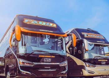 Sudiro Tungga Jaya Rilis 2 Bus Premium Baru Dengan Sasis Tronton Volvo B11R