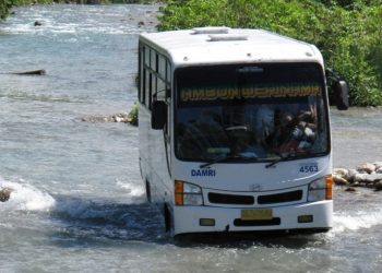 Sulit Dijangkau Kendaraan, Damri Operasikan Angkutan Perintis di Merauke