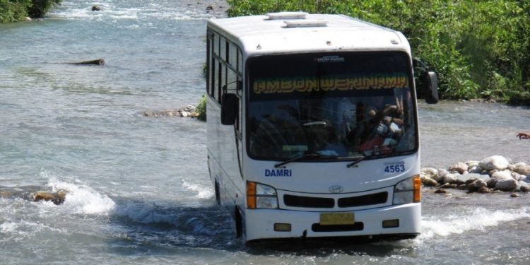 Sulit Dijangkau Kendaraan, Damri Operasikan Angkutan Perintis di Merauke