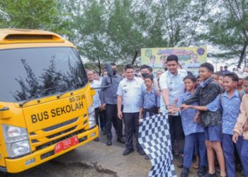 Sulitnya Kendaraan Umum, Pemkot Medan Operasikan Bus Sekolah Gratis