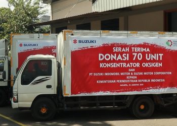 Suzuki Indonesia Donasi 70 Unit Oksigen Konsentrator ke Kemenperin