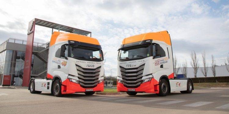 Tak Kalah Keren, Begini Kehebatan Truk Transporter Tim Repsol Honda