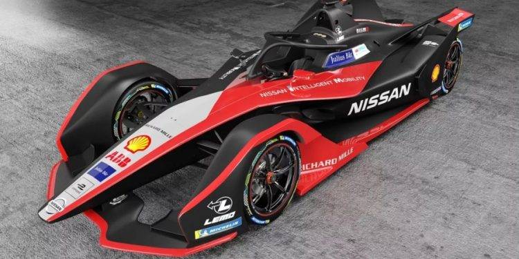 Tema Kimono Jadi Livery Baru Mobil Balap Formula E Nissan