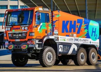 Tim Asal Spanyol Ini Pakai Truk Diesel-Hidrogen Di Reli Dakar 2023