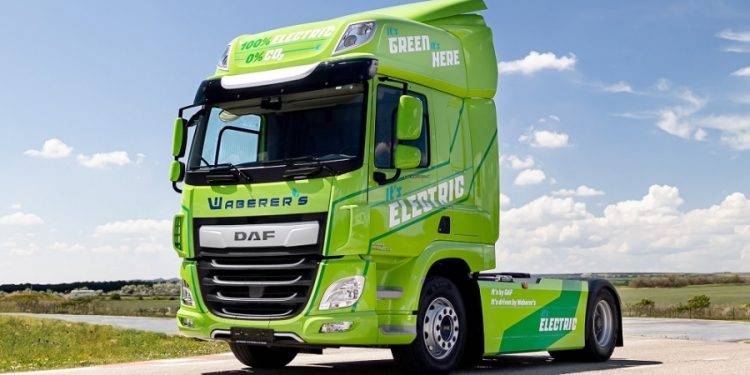 Truk Listrik DAF CF Siap Beroperasi Hingga 500 Km Per Hari di Budapest, Hungaria