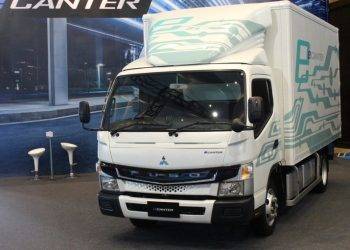 Truk Listrik Fuso eCanter Tebar Pesona di PEVS 2022, Begini Spesifikasinya