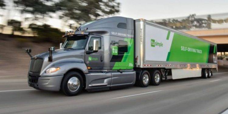 Truk Otonom TuSimple Sukses Tempuh Jarak Hingga 128,7 Km