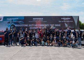 Tutup Tahun 2021, Bridgestone Gelar Car Community Test Drive dengan Komunitas Mobil Honda Jazz