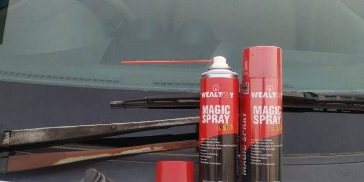 Unik & Banyak Keunggulan, Wealthy Magic Spray 9 in 1 Solusi Merawat Komponen Kendaraan