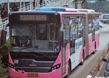 Upaya Kurangi Risiko Pelecehan Seksual, Transjakarta Tambah 10 Unit Bus Pink Khusus Wanita