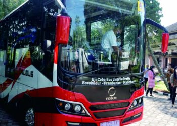 Usai Dipakai di KTT G20, E-Inobus Hadir Layani Pengunjung TMII
