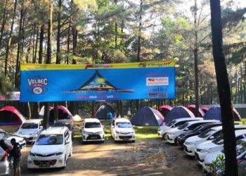 Velozity Bekasi Chapter Adakan Touring Camping di Gunung Pancar Bogor