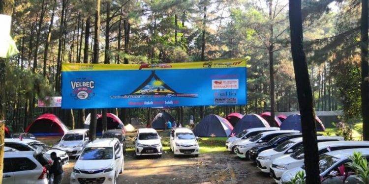 Velozity Bekasi Chapter Adakan Touring Camping di Gunung Pancar Bogor