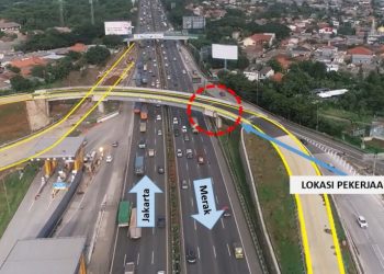 Waspada Macet, Pedestral Jalan Tol Kunciran – Cengkareng dibongkar
