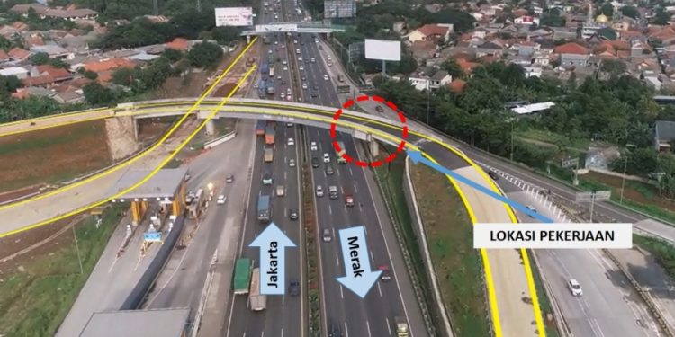 Waspada Macet, Pedestral Jalan Tol Kunciran – Cengkareng dibongkar