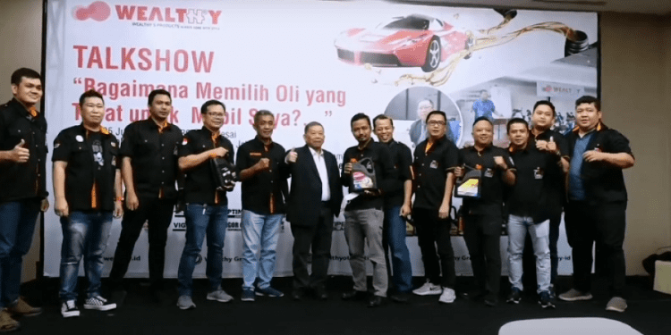Wealthy Group Gelar Talkshow Bertajuk ‘Bagaimana Memilih Oli Yang Tepat Untuk Mobil Saya?’ di PIK, Jakarta Utara