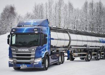 Wibax Operasikan Truk Listrik Seberat 64 ton dari Scania