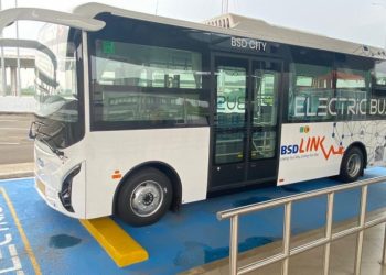 Wira-wiri di BSD Pakai Bus Listrik, Ini Waktu dan Rutenya