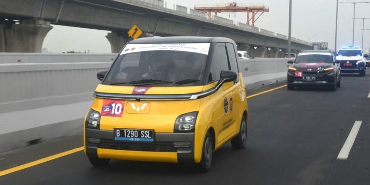 Wuling Air ev Ikut Turing Mobil Listrik Ke Bali, Tempuh Jarak 1.250 Km