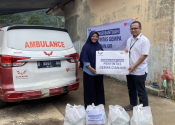 Wuling Berikan Bantuan Untuk Korban Gempa Bumi Cianjur