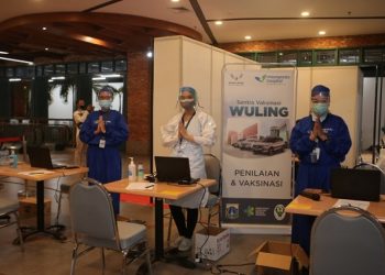 Wuling Gelar Vaksinasi Tahap Dua di Kelapa Gading Jakarta
