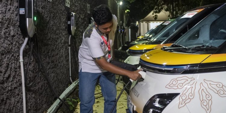 Wuling Jimbaran Pool Jadi Sentra Perawatan Air ev Selama KTT G20 Berlangsung