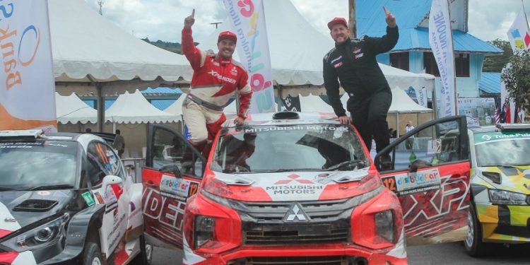 Xpander AP4 Juarai Rally Danau Toba APRC 2022 dan Kejuaraan Nasional Rally 2022