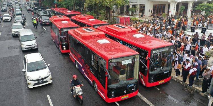 Bus Listrik di Surabaya Berhenti Beroperasi, Pemkot Bilang Begini