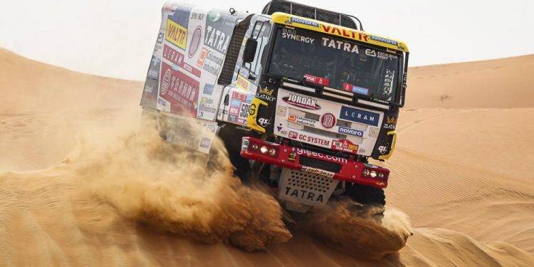 Mengintip Truk Tatra yang Digunakan Pembalap Senior Jaroslav Valtr di Dakar 2023