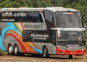 PO Rosalia Indah Buka Rute Baru Bitung-Jember Via Kalideres, Pakai Kelas Double Decker