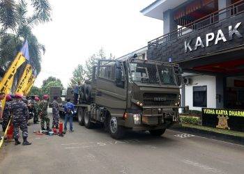 Punya Truk Sangar, Batalyon Zeni 1 Marinir Pakai Iveco Trakker Baru Untuk Angkut Ranpur